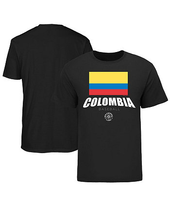 Мужская черная футболка Columbia Baseball 2023 World Baseball Classic Federation Legends