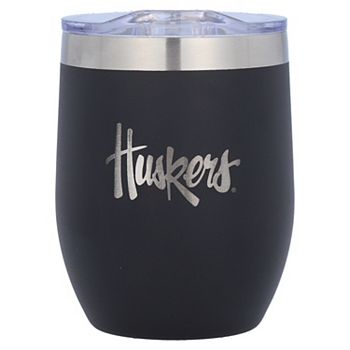 The Memory Company Nebraska Huskers 16oz. Stainless Steel Stemless Tumbler Unbranded