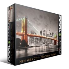Еврография 1000 шт. Городская коллекция Нью-Йорка Пазл Бруклинский мост Eurographics
