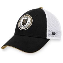 Men's Fanatics Branded  Black/White Vegas Golden Knights Iconic Gradient Trucker Snapback Hat Fanatics