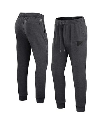 Мужские спортивные штаны для джоггеров темно-серого цвета Philadelphia Flyers Authentic Pro Road Jogger Fanatics