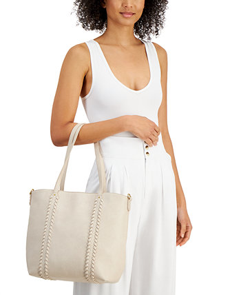 Большая сумка-тоут среднего размера с вышивкой Whip-Stitch, созданная для Macy's Style & Co