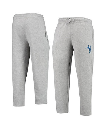 Мужские серые спортивные штаны для бега Indianapolis Colts Team Throwback Option Starter