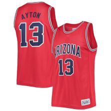 Мужская Футболка Original Retro Brand Deandre Ayton Красная Arizona Wildcats Комmemorative Classic Original Retro Brand