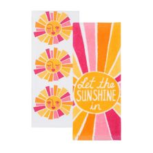 Sun 2-Pack Terry Kitchen Towels SUMMER-PVT