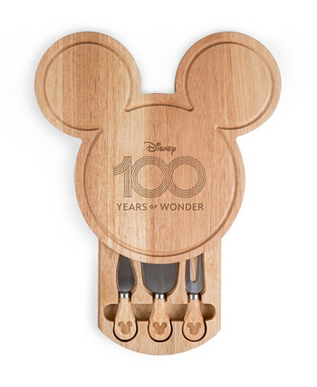 Доска для мясных закусок Disney 100 с Микки Маусом и набором ножей для сыра TOSCANA