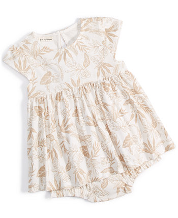 Baby Girls Summer Chic Botanical-Print Sunsuit, Created for Macy's First Impressions