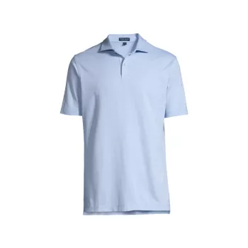 Crown Crafted Cotton-Blend Pique Polo Shirt Peter Millar