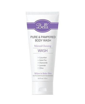 Чистое и ухоженное средство для мытья тела, 6,5 жидких унций Belli Skin Care