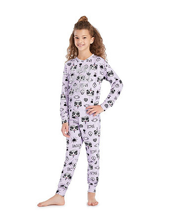 Пижамный комплект из 2 предметов для малышей | Детский пижамный комплект для девочек Детская одежда для сна, топ с длинными рукавами и длинные штаны Пижамный комплект Jellifish Kids