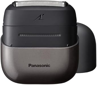 Panasonic Swipe Right Compact Shaver, Unisex Electric Razor for Men and Women, On-The-Go Razor with 3-Blade Cutting System and USB-C Charging, Wet/Dry - ES-CM3A-W Panasonic