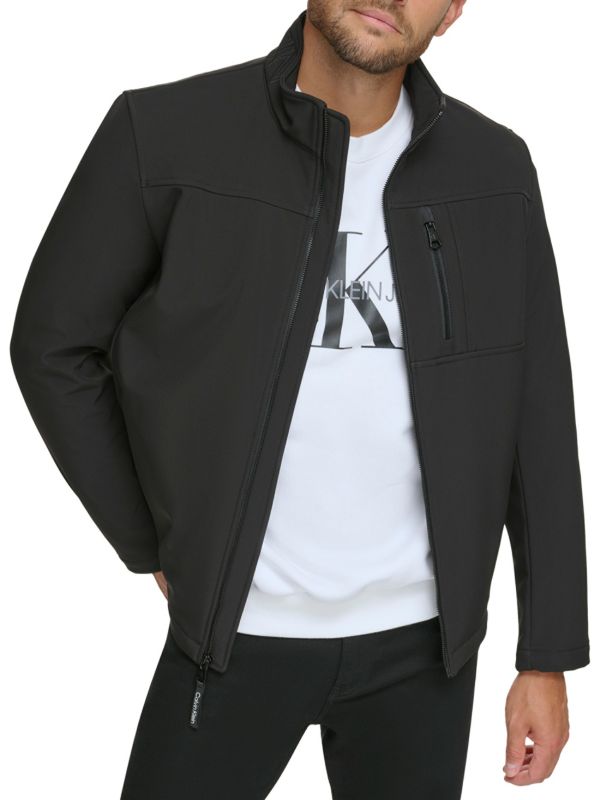Мужская куртка Calvin Klein с воротником-стойкой Calvin Klein