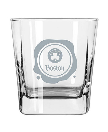 Бостон Селтикс, старомодное стекло с морозной печатью, 14 унций Logo Brand