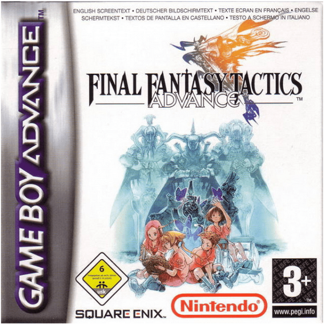 Final Fantasy Tactics Advance Games Cartridge Card for GBA/GBASP/NDS/IDS/NDSL/IDSL, US Version TAQU