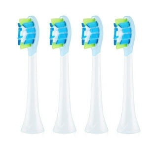 C2 Replacement Brush Heads Compatible with Philips Sonicare Electric Toothbrush (HX9054-P) - 4 Pack Oral Basics