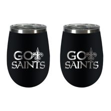 Набор стаканов для вина New Orleans Saints Unbranded