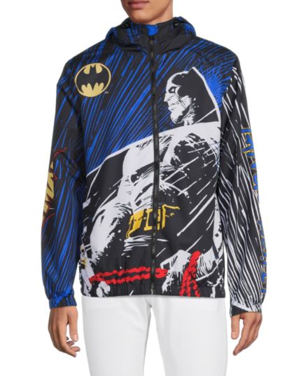 Куртка-ветровка с капюшоном DC Batman TANGO HOTEL