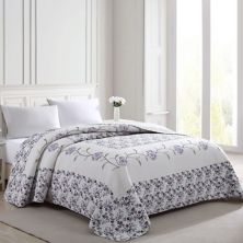 Beatrice Home Fashions Carnation Embroidered Bedspread or Sham Beatrice Home