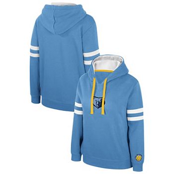 Женская Футболка Stadium Essentials Светло-Голубая Memphis Grizzlies Road Game Pullover Hoodie Stadium Essentials