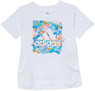 adidas Girls' Short Sleeve Tee T-Shirt Adidas