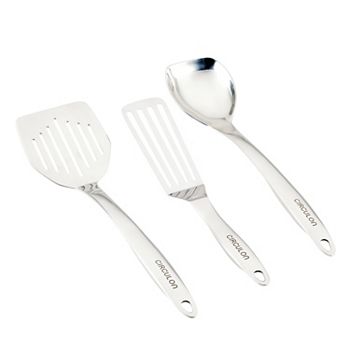 Circulon® Stainless Steel Hollow Handle Kitchen Utensils 3-piece Set Circulon