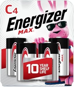 Алькалиновые батареи C Energizer Max, 4 штуки, длительное время работы до 10 лет Energizer