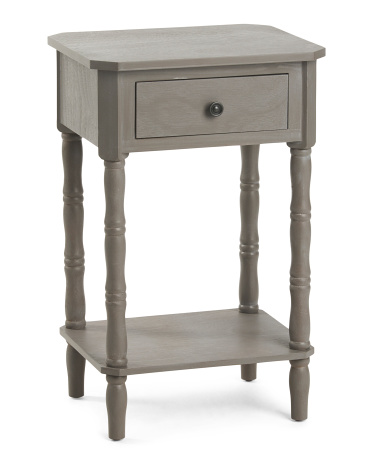 j hunt home side table with drawer