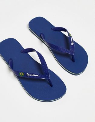 Темно-синие шлепанцы Ipanema classic brasil 21 Ipanema