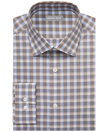 Мужская классическая рубашка без морщин стандартного кроя для страйкбола стрейч Michael Kors