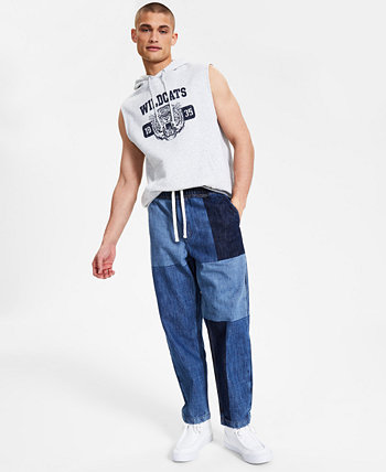 Мужские джинсы свободного кроя с цветными блоками, созданные для Macy's Sun + Stone