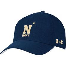 Women's Under Armour Navy Navy Midshipmen Logo Adjustable Hat Under Armour
