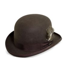 Мужская шляпа дерби из шерсти Scala из фетра Grosgrain SCALA