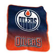 Логотип брендов Edmonton Oilers Raschel Throw Blanket NHL