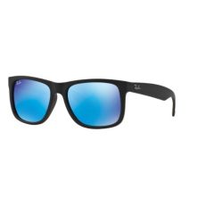 Ray-Ban Justin RB4165 Солнцезащитные очки с прямоугольными зеркальными линзами 55 мм Ray-Ban