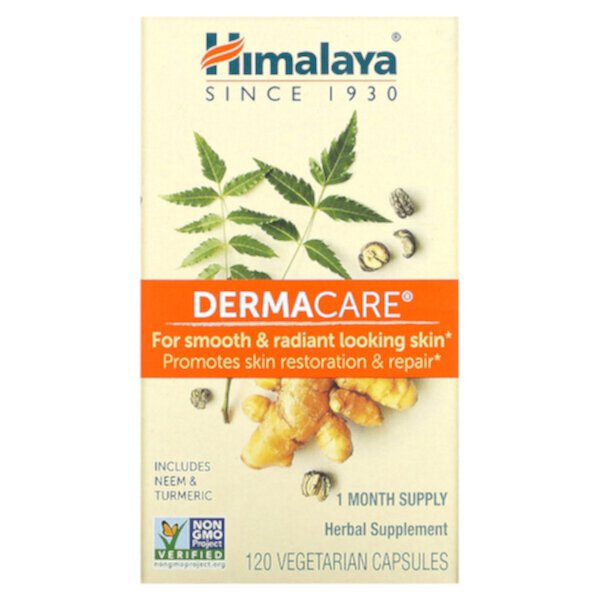 DermaCare, 120 вегетарианских капсул Himalaya