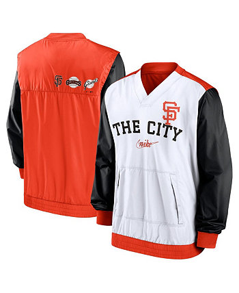 Мужская Куртка Nike San Francisco Giants Rewind Warmup с V-образным Вырезом Nike