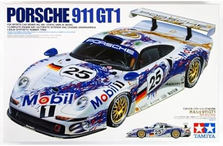 Tamiya 24186 Porsche 911 GT1 1:24 Scale Model Kit Tamiya