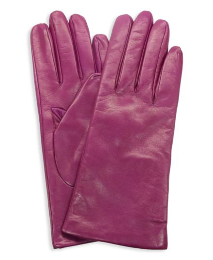 portolano long leather gloves