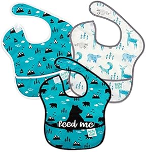 Bumkins Bibs for Girl or Boy, SuperBib Baby and Toddler for 6-24 Months Bumkins