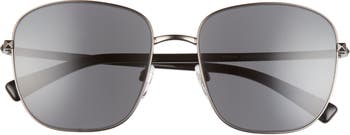 Квадратные солнцезащитные очки 57 мм Valentino