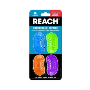 REACH Dr. Fresh Toothbrush Covers - 4 pieces per pack Reach