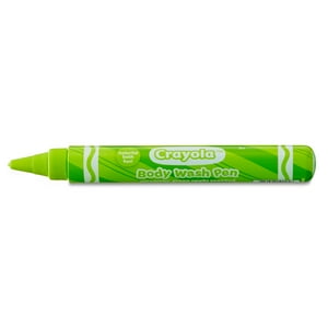 Crayola Body Wash Pen, Green, Apple Scented, 1 fl oz, Child Age 3+ Crayola