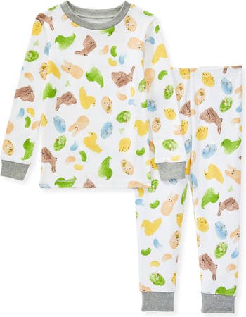 Пижамный комплект из 2 предметов с футболкой и брюками с принтом Easter Treats Burt's Bees Baby