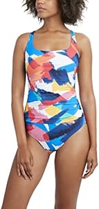 Nautica Women's One Piece Bathing Suit Slimming Tummy Control Swimsuit Swimwear Nautica