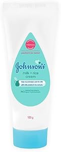 Johnson's Baby Milk and Rice Cream, 100g Johnson & Johnson