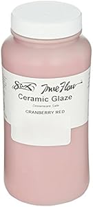 Sax True Flow Gloss Glaze, Cranberry Red, 1 Pint - 1430120, 16 Fl Oz (Pack of 1) Sax