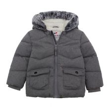 Baby Boy Rokka&Rolla Sherpa-Lined Hooded Puffer Jacket Rokka&Rolla