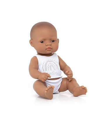 Baby Girl 12.62" Hispanic Doll Miniland