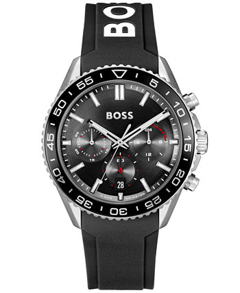 Смарт часы BOSS Men's Runner Quartz Chrono 44mm BOSS