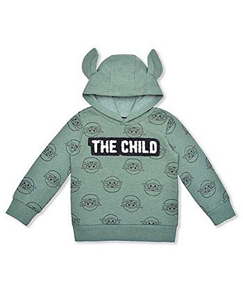Toddler Boys and Girls Green The Mandalorian Pullover Hoodie Children's Apparel Network